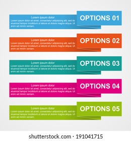 Infographic design template.