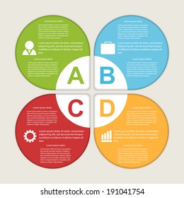Infographic design template.
