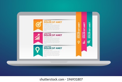 Infographic design template