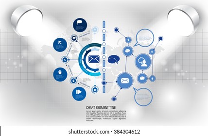 Plantilla de diseño de infografía