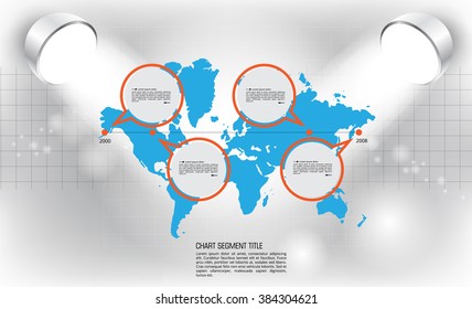 Plantilla de diseño de infografía