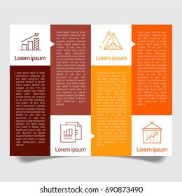 Infographic design template.