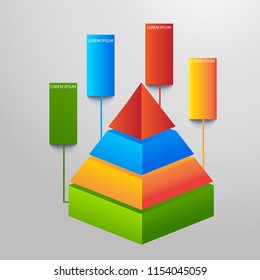 infographic design template. Business concept with  options,  steps or processes. Can be used for workflow layout, diagram, number options, web design. Data visualization.Vector element illustration.