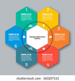 Infographic design template and business concept. EPS 10.