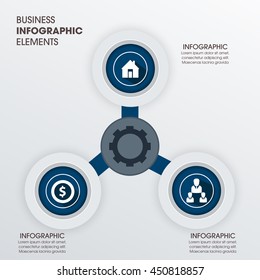 Infographic design template and business concept with 10 options, parts, steps or processes. Can be used for work flow layout, diagram, number options, web design.