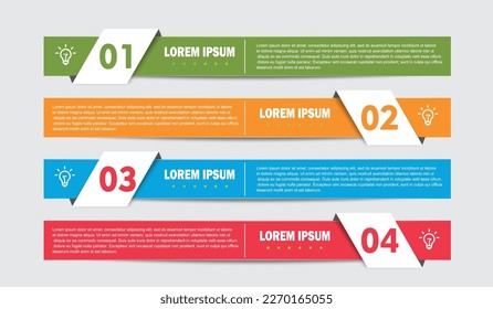 infographic design template with business icons that has a place for your text vector illustration