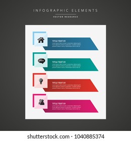 Infographic design template can be used for workflow layout, diagram, number options, web design. Infographic business concept with options, parts, steps or processes. Abstract background.