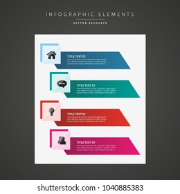 Infographic design template can be used for workflow layout, diagram, number options, web design. Infographic business concept with options, parts, steps or processes. Abstract background.