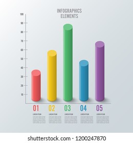 Infographic design template can be used for workflow layout, diagram, number options, web design. Infographic business concept with options, parts, steps or processes. Abstract background. Infographic design template can be used for workflow layout, diagram, number options, web design. Infographic business concept with options, parts, steps or processes. Abstract background.