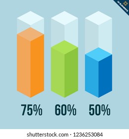 Infographic design template can be used for workflow layout, diagram, number options, web design. Infographic business concept with various options