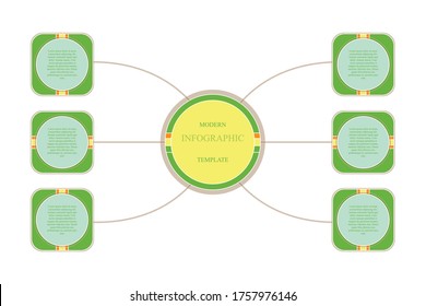 Infographic design template. Can be used for workflow layout, diagram, banner, webdesign. 