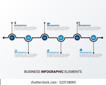 Infographic design template can be used for workflow layout, diagram, number options, web design. Infographic business concept, parts, steps or processes. Abstract background.