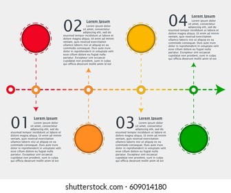 Infographic design template can be used for workflow layout, diagram, web design. Infographic business concept with triangle.