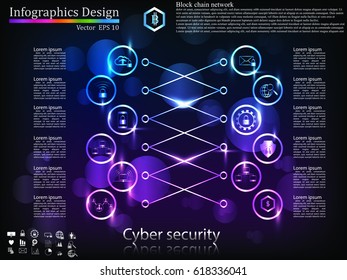 Infographic design template can be used for workflow layout, diagram, number options, web design. Infographic business concept with options, parts, steps or processes. Colorful Banner,ICONSET