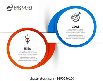 Infographic design template. Creative concept with 4 steps. Can be used for workflow layout, diagram, banner, webdesign. Vector illustration