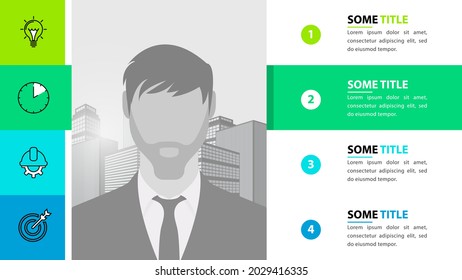 Infographic design template. Creative concept with 4 steps. Can be used for workflow layout, diagram, banner, webdesign. Vector illustration