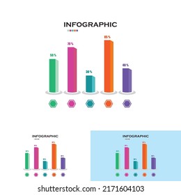 Infographic design template. creative design concept for  business workflow layout  diagram  banner  webdesign. Vector illustration