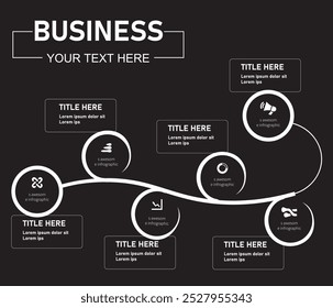 Infographic design template. Creative concept