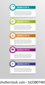 Infographic design template for diagrams, graphs, web.