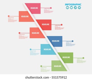 Infographic Design Template Eight Option.