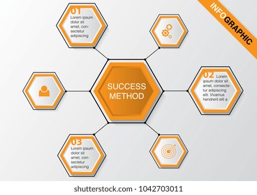 Infographic design template. EPS10 Vector. Use for banner, leaflet, wallpaper, website, brochure, poster and other design.