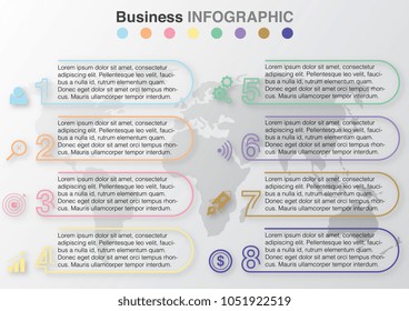 Infographic design template. EPS10 Vector. Use for banner, leaflet, wallpaper, website, poster and other design.