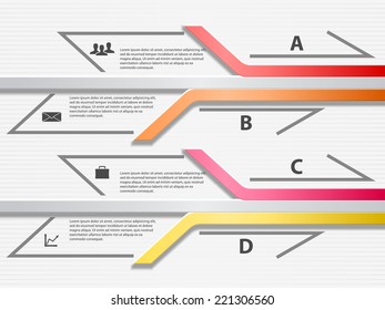 Infographic design template. File is in eps10 format. 