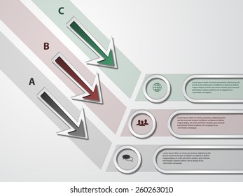 Infographic design template. File is in eps10 format.
