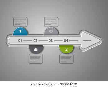 Infographic design template. File is in eps10 format. 