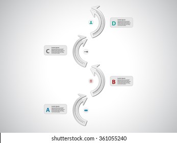 Infographic design template. File is in eps10 format.