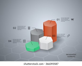 Infographic design template. File is in eps10 format.