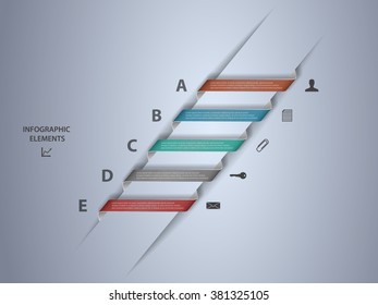 Infographic design template. File is in eps10 format.