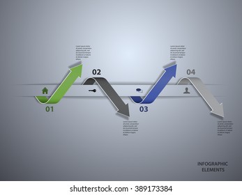 Infographic design template. File is in eps10 format.