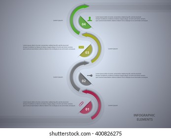 Infographic design template. File is in eps10 format.