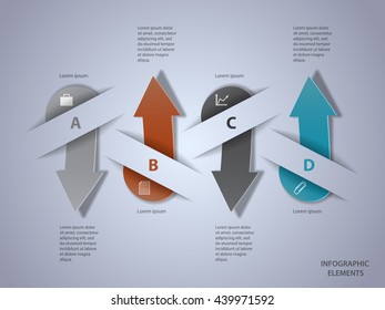 Infographic design template. file is in eps10 format.