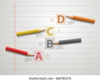 Infographic design template. File is in eps10 format.