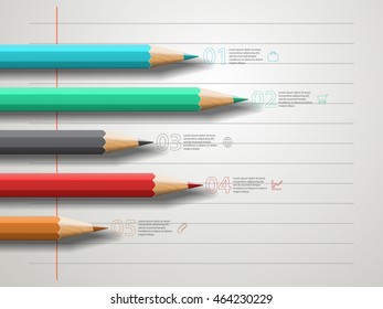 Infographic design template. File is in eps10 format.