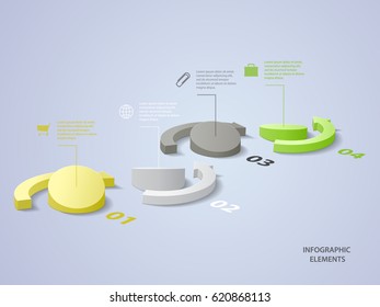 Infographic design template. File is in eps10 format.