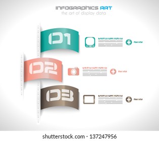Plantilla de diseño infográfico con cadena de engranajes. Ideal para mostrar información, clasificación y estadísticas con estilo original y moderno.