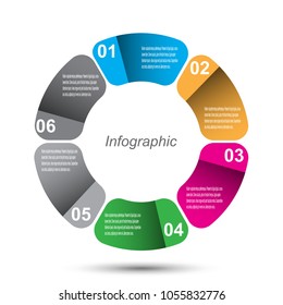 Info-graphic design template. Idea to display ranking and statistics.