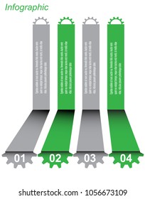Info-graphic design template. Idea to display ranking and statistics.