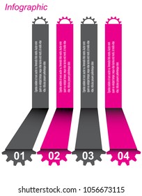Info-graphic design template. Idea to display ranking and statistics.