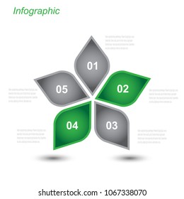 Info-graphic design template. Idea to display ranking and statistics.