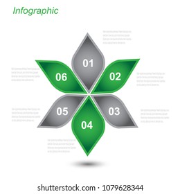 Info-graphic design template. Idea to display ranking and statistics.
