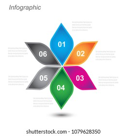 Info-graphic design template. Idea to display ranking and statistics.