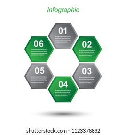 Info-graphic design template. Idea to display ranking and statistics.