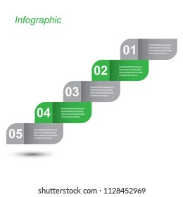Info-graphic design template. Idea to display ranking and statistics.