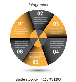 Info-graphic design template. Idea to display ranking and statistics.