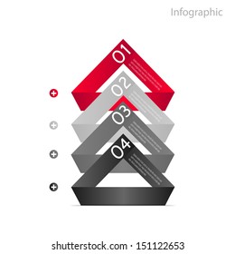 Info-graphic design template. Idea to display, ranking and statistics.