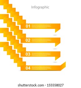 Info-graphic design template. Idea to display, ranking and statistics.